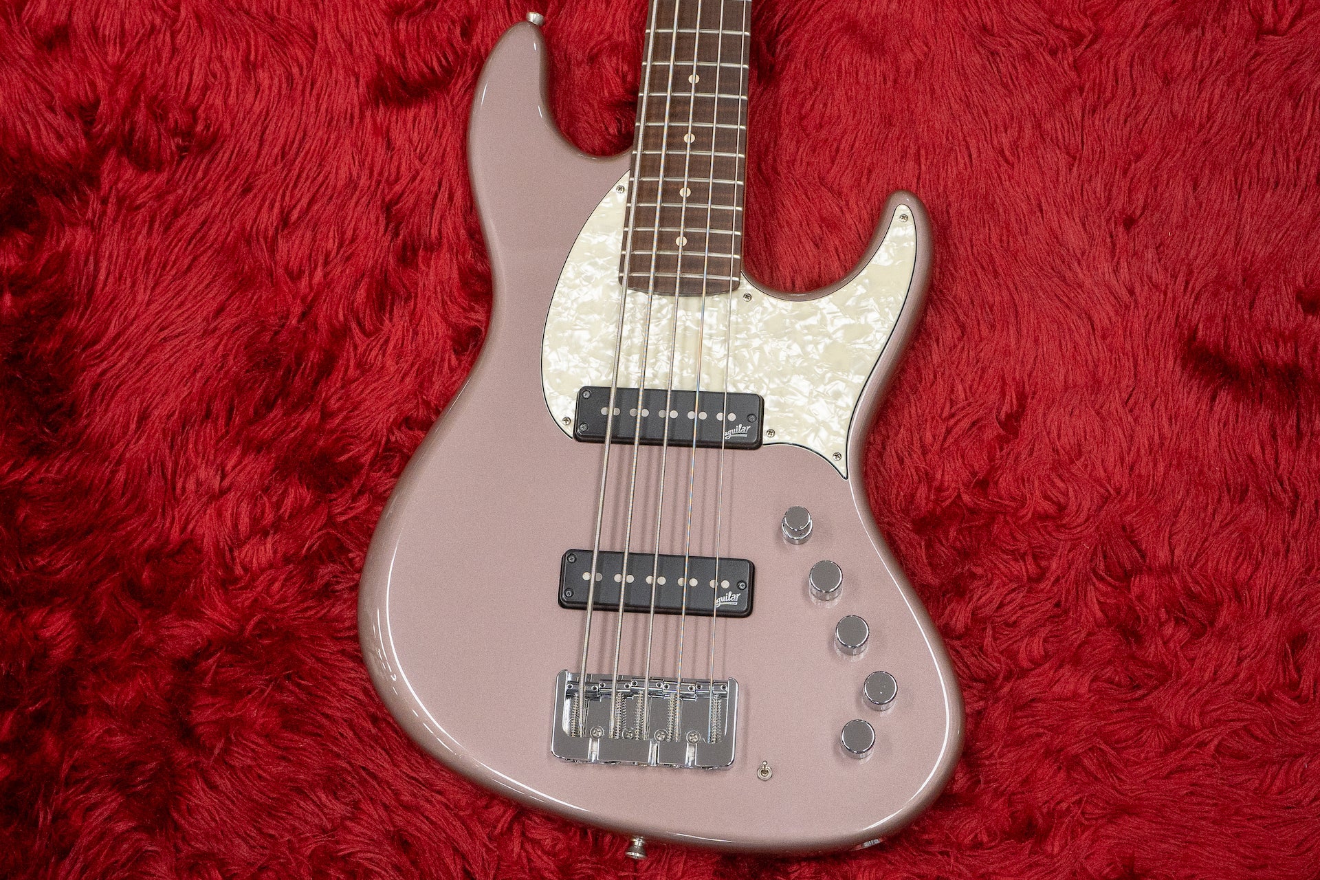 used】Miura Guitars USA / MB-2 5st Burgundy #76 4.215kg【横浜店