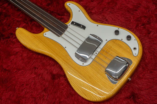 【used】Navigator / ESPIONAGE BASS PB Type Fretless NAT 4.205kg【GIB Yokohama】