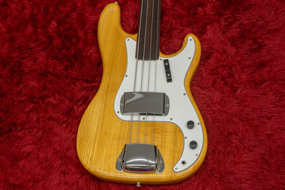 【used】Navigator / ESPIONAGE BASS PB Type Fretless NAT 4.205kg【GIB Yokohama】