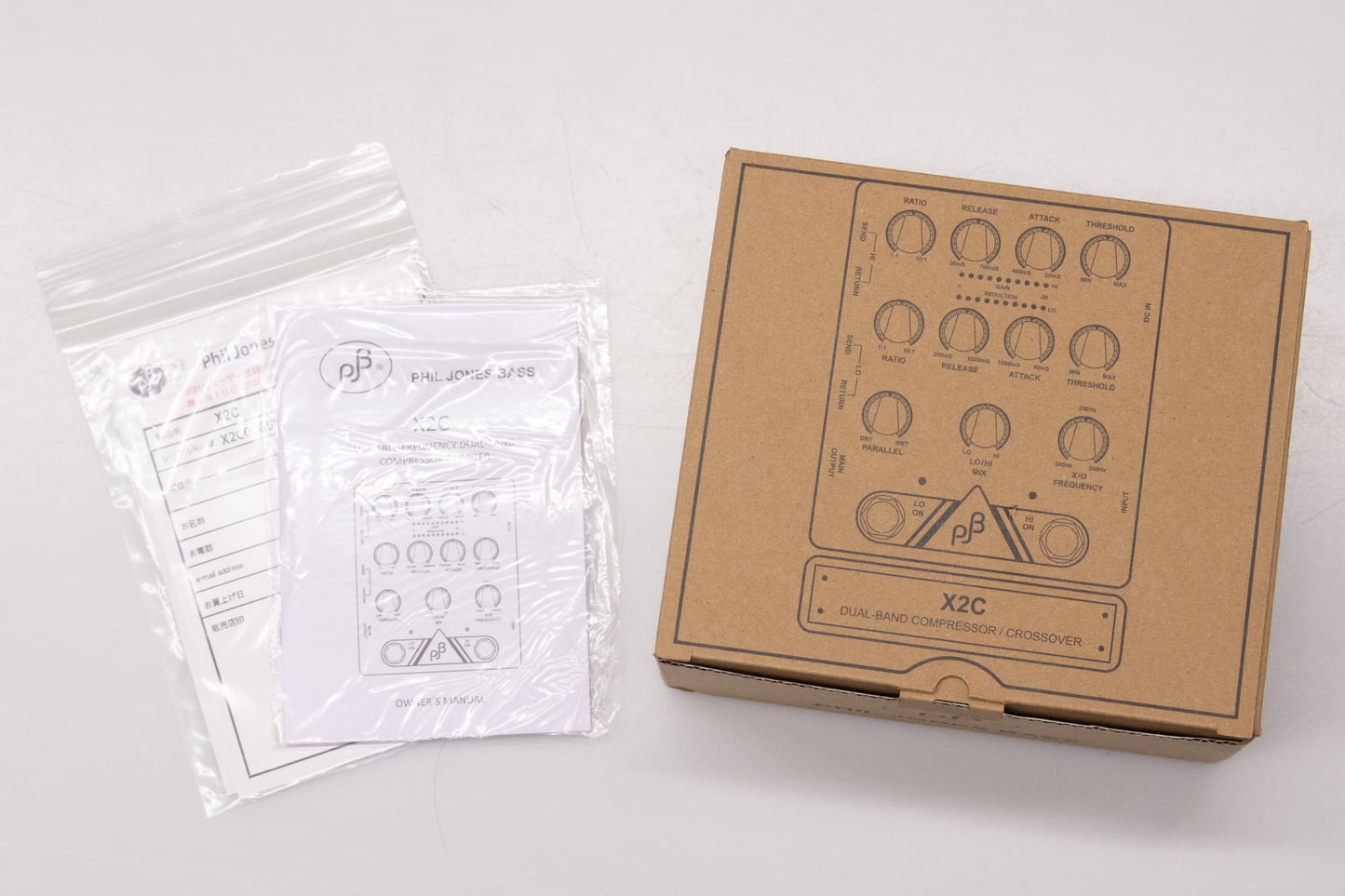 【new】Phil Jones Bass PJB / X2C DualCompressor【GIB Yokohama】