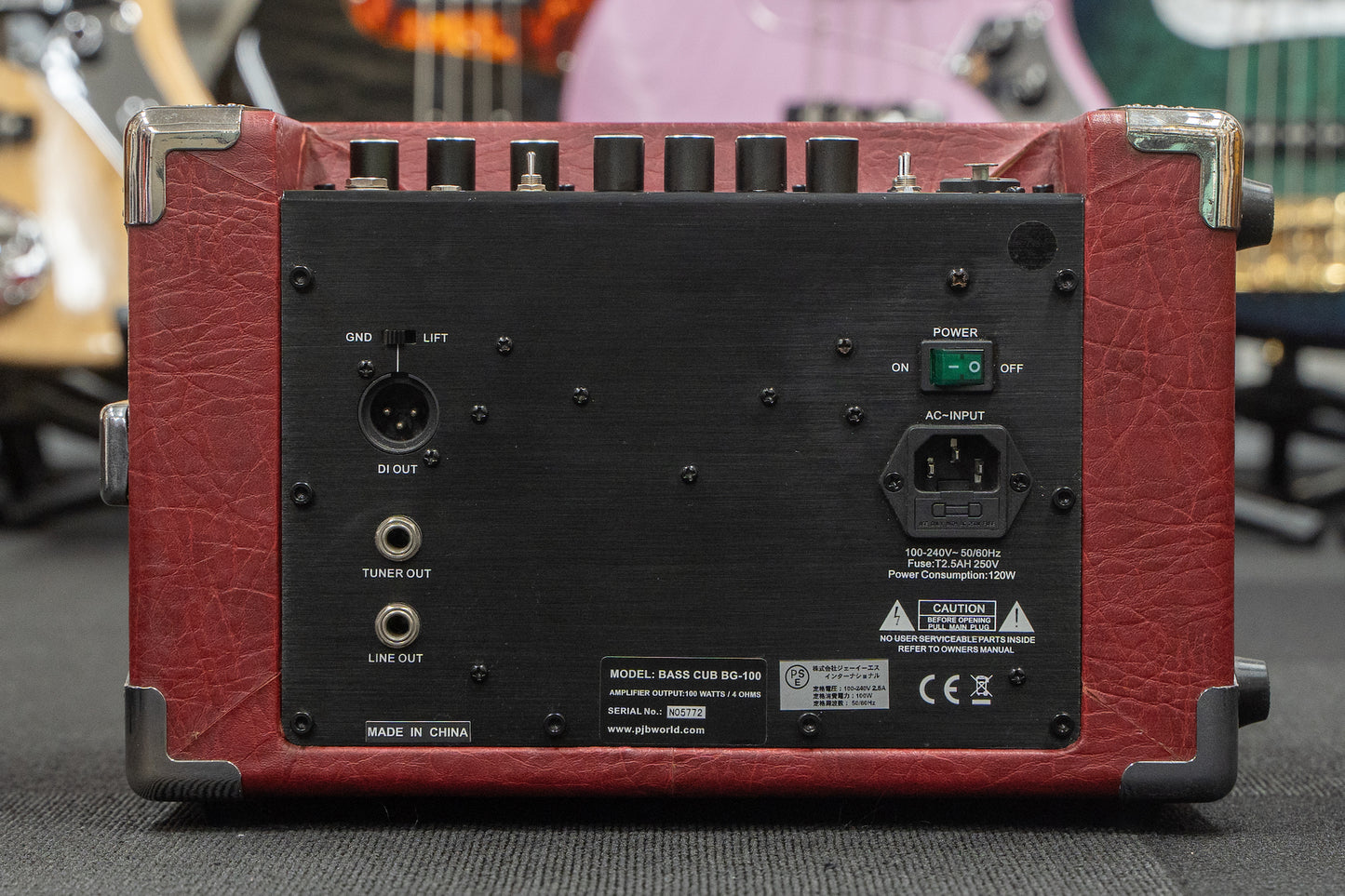 【used】Phil Jones Bass (PJB) / Bass CUB BG-100 Red【GIB Yokohama】