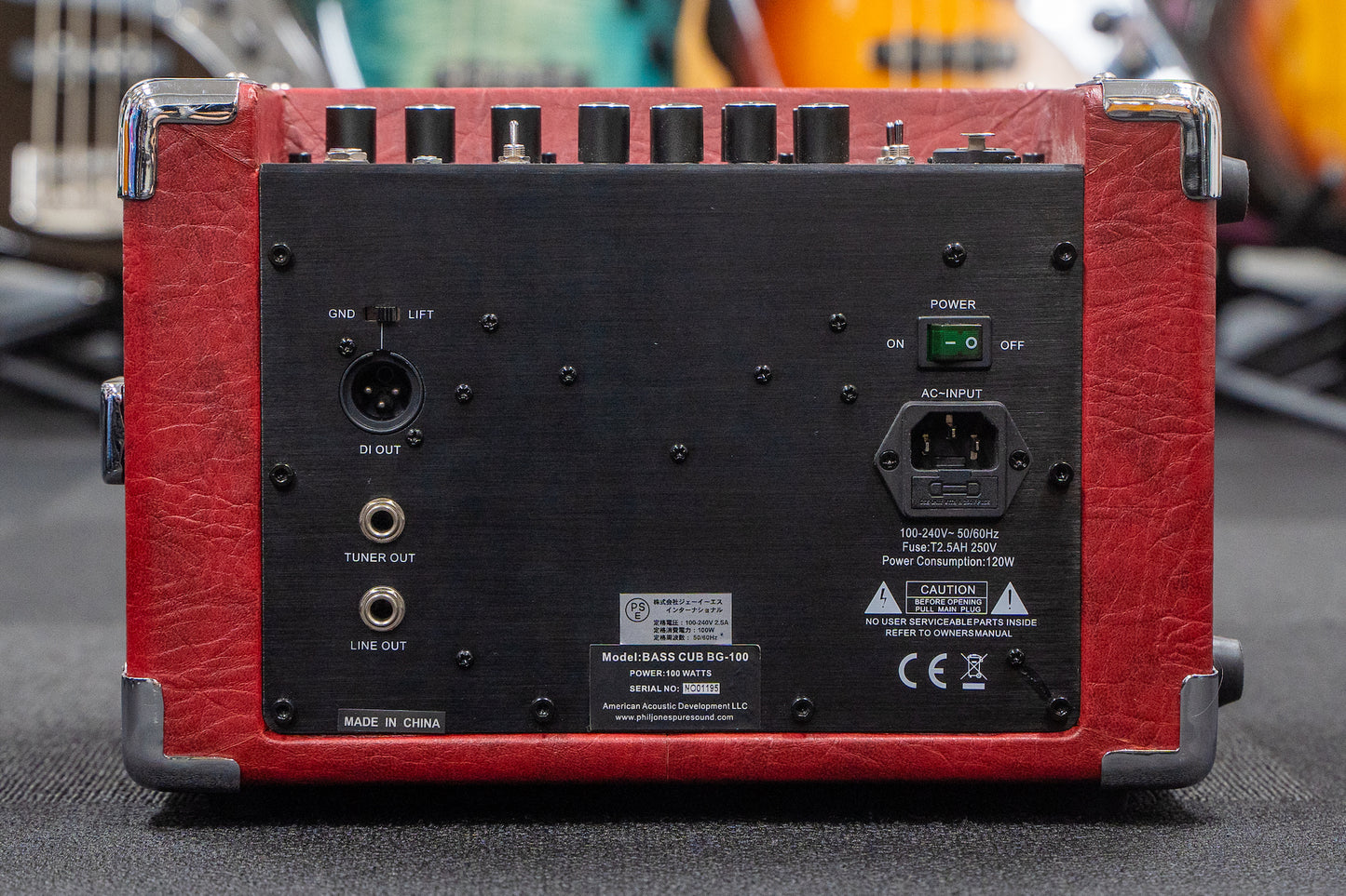【used】Phil Jones Bass  / BASS CUB BG-100 Red【GIB Yokohama】