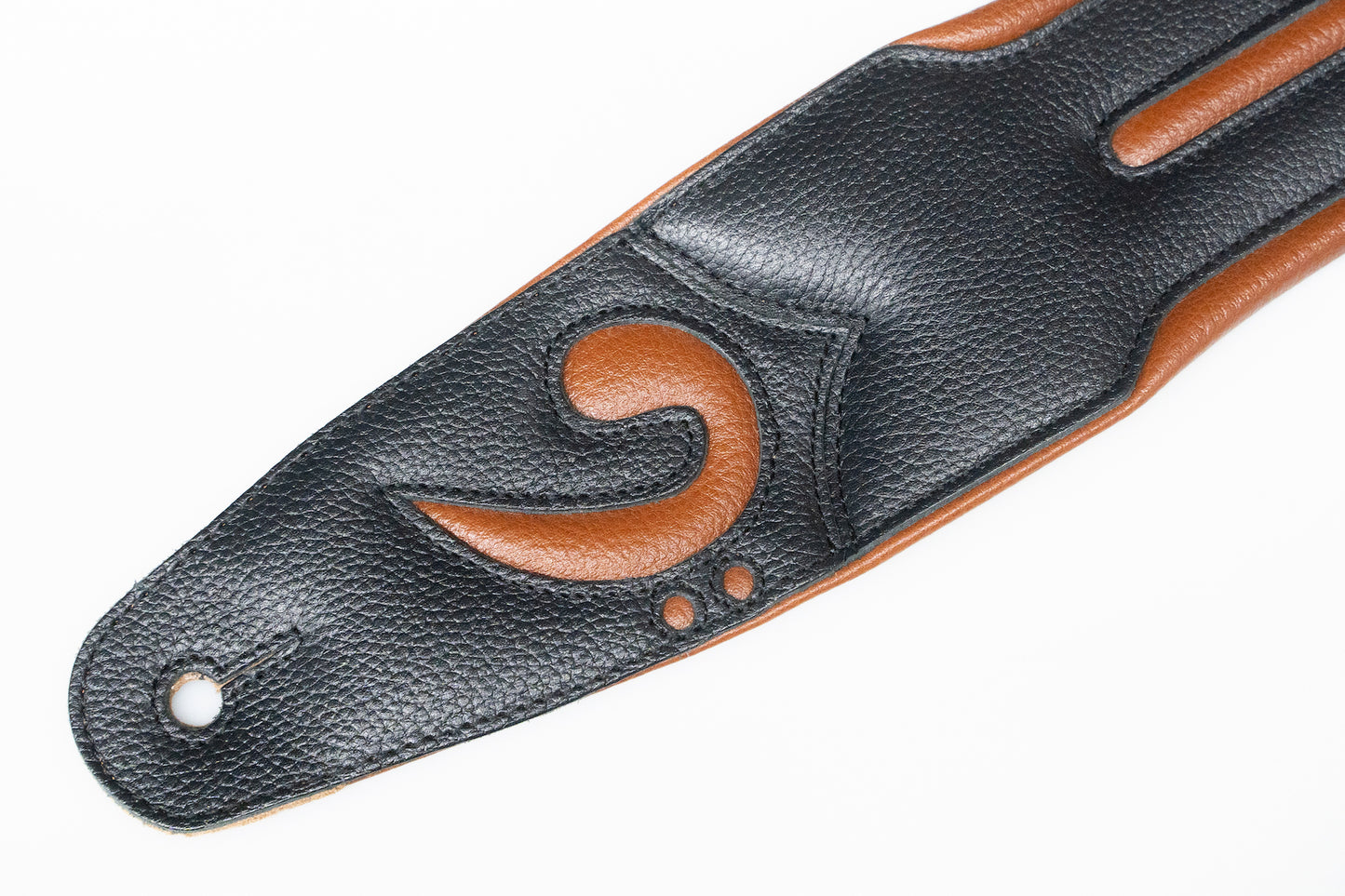 [new] ROSI? / ROSIE straps Black with Brown Details 2.5inch [yokohama store]