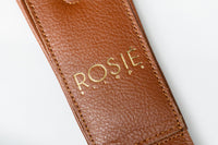 [new] ROSIÉ / ROSIE straps Brown with Brown Details 2.5inch  [yokohama store]