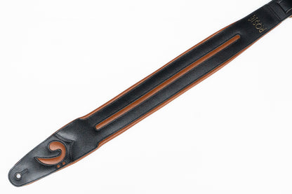 [new] ROSI? / ROSIE straps Black with Brown Details 3.0inch [yokohama store]