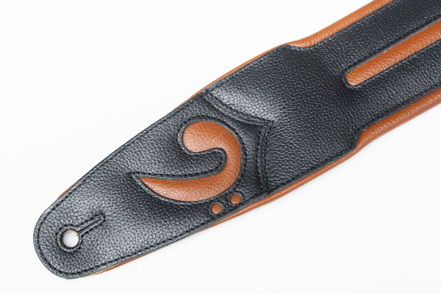 [new] ROSI? / ROSIE straps Black with Brown Details 3.0inch [yokohama store]