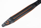 [new] ROSIÉ / ROSIE straps Black with Brown Details 4.0inch  [yokohama store]