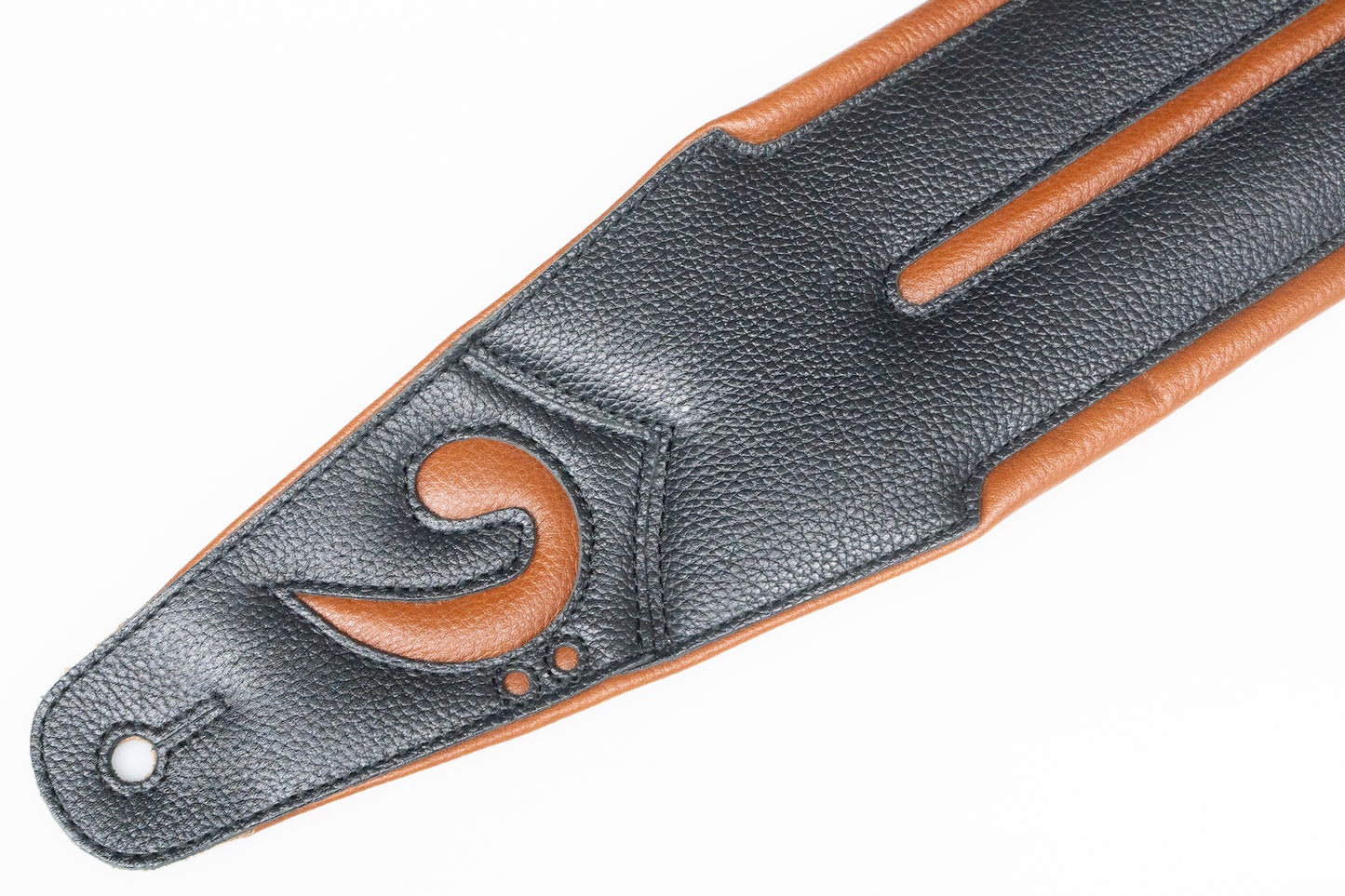 [new] ROSI? / ROSIE straps Black with Brown Details 4.0inch [yokohama store]