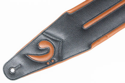 [new] ROSI? / ROSIE straps Black with Brown Details 4.0inch [yokohama store]