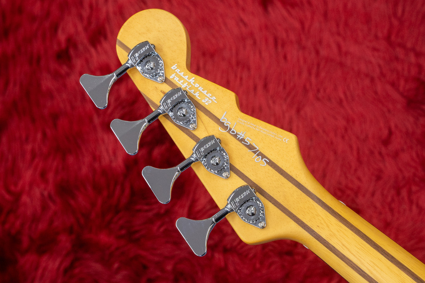 [new] Reverend Guitars / BASSHOUSER FATFISH 32 Brad Houser sig. Midnight Black-M＃57105 3.8kg [yokohama store]