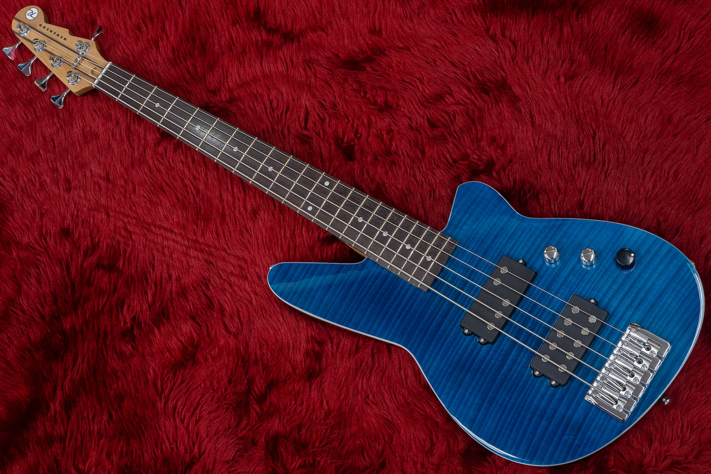 [new] Reverend Guitars / Mercalli 5 FM-Transparent Blue-RW＃52797 3.82kg [Yokohama]