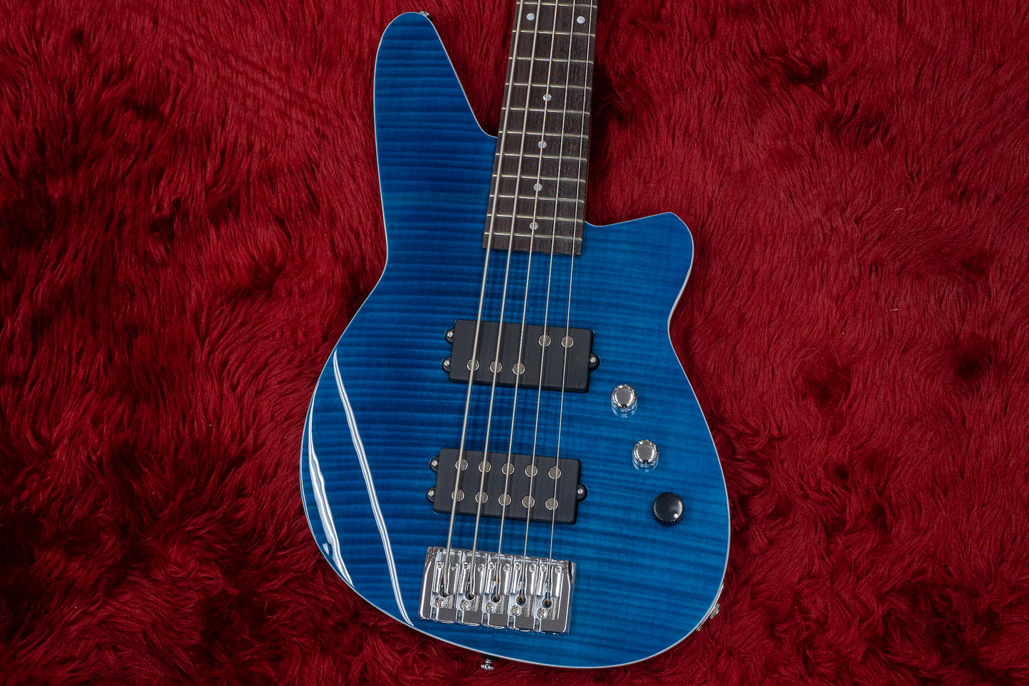 [new] Reverend Guitars / Mercalli 5 FM-Transparent Blue-RW＃52797 3.82kg [Yokohama]