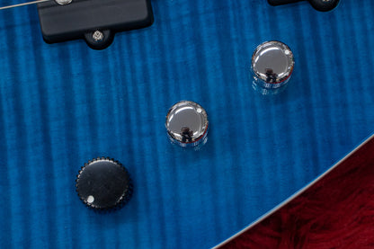 [new] Reverend Guitars / Mercalli 5 FM-Transparent Blue-RW＃52797 3.82kg [Yokohama]