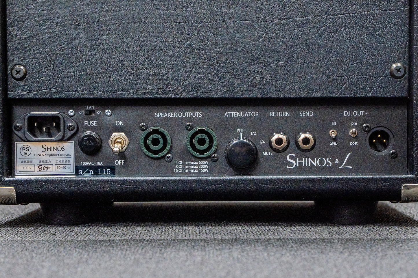 【new】SHINOS&L / City Bass Head【GIB Yokohama】