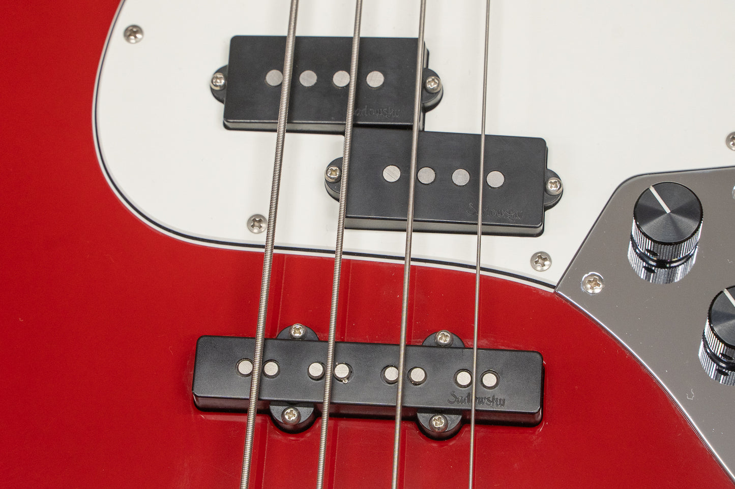 【used】Sadowsky TYO / Modern Edge 4string J Bass Verdine White Fiesta Red #4480 4.205kg【GIB Yokohama】