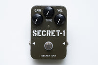 【new】Secret EFX / Secret-1 Dynamic Overdrive【GIB横浜】