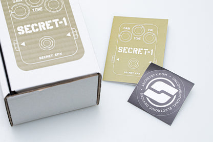 【new】Secret EFX / Secret-1 Dynamic Overdrive【GIB横浜】