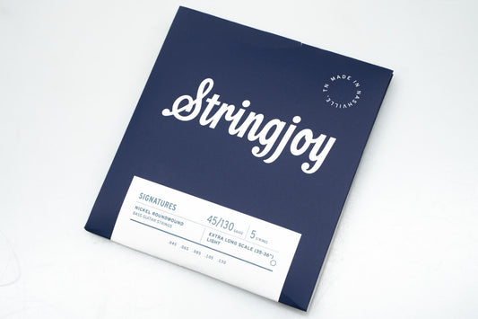 [new] Stringjoy / JBNE5LT 5st E.Bass Light for ExtraLong Scale (Nickel) .045/.065/.085/.105/.130 [Yokohama]