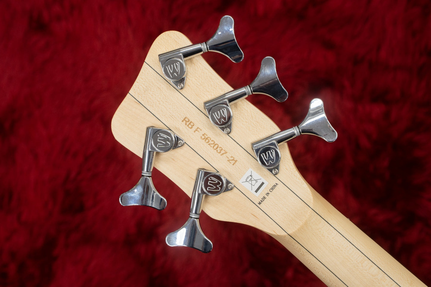 [used] Warwick / Rock Bass Streamer Standard 5st SolidBlack High Polish #RB F 562037-21 3.78kg [yokohama store]