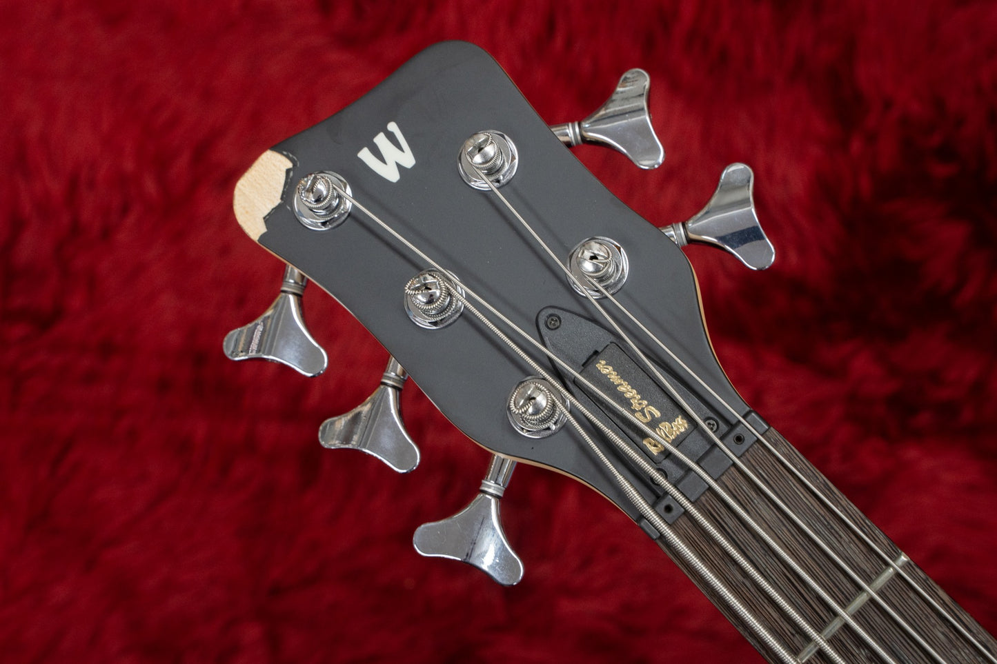 [used] Warwick / Rock Bass Streamer Standard 5st SolidBlack High Polish #RB F 562037-21 3.78kg [yokohama store]