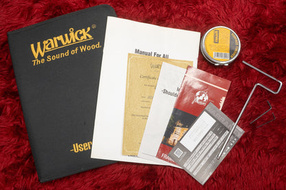 【중고】Warwick / Custom Shop Thumb Bass 5현 천연 오일 마감 2009 4.615kg #E 150534 09【위탁】【GIB Yokohama】