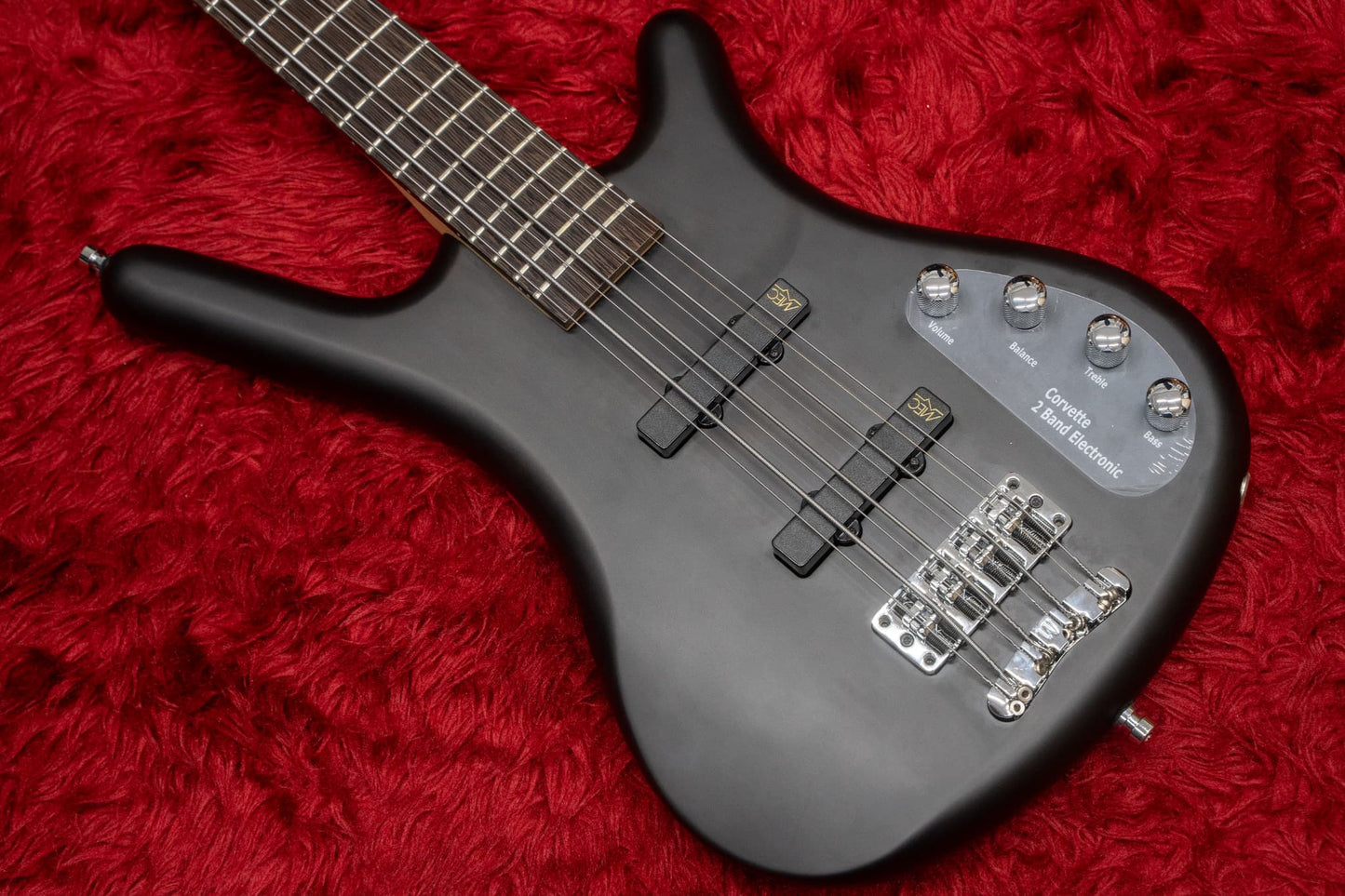 【used】Warwick / RockBass Corvette Basic 8-String Nirvana Black Transparent Satin 2020 3.885kg #RB E 547872-17【GIB Yokohama】