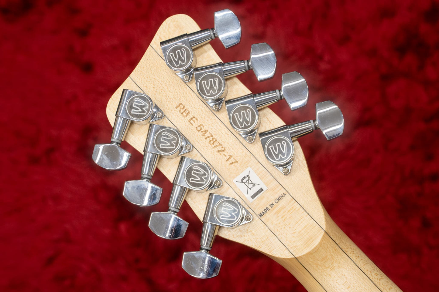 【used】Warwick / RockBass Corvette Basic 8-String Nirvana Black Transparent Satin 2020 3.885kg #RB E 547872-17【GIB Yokohama】