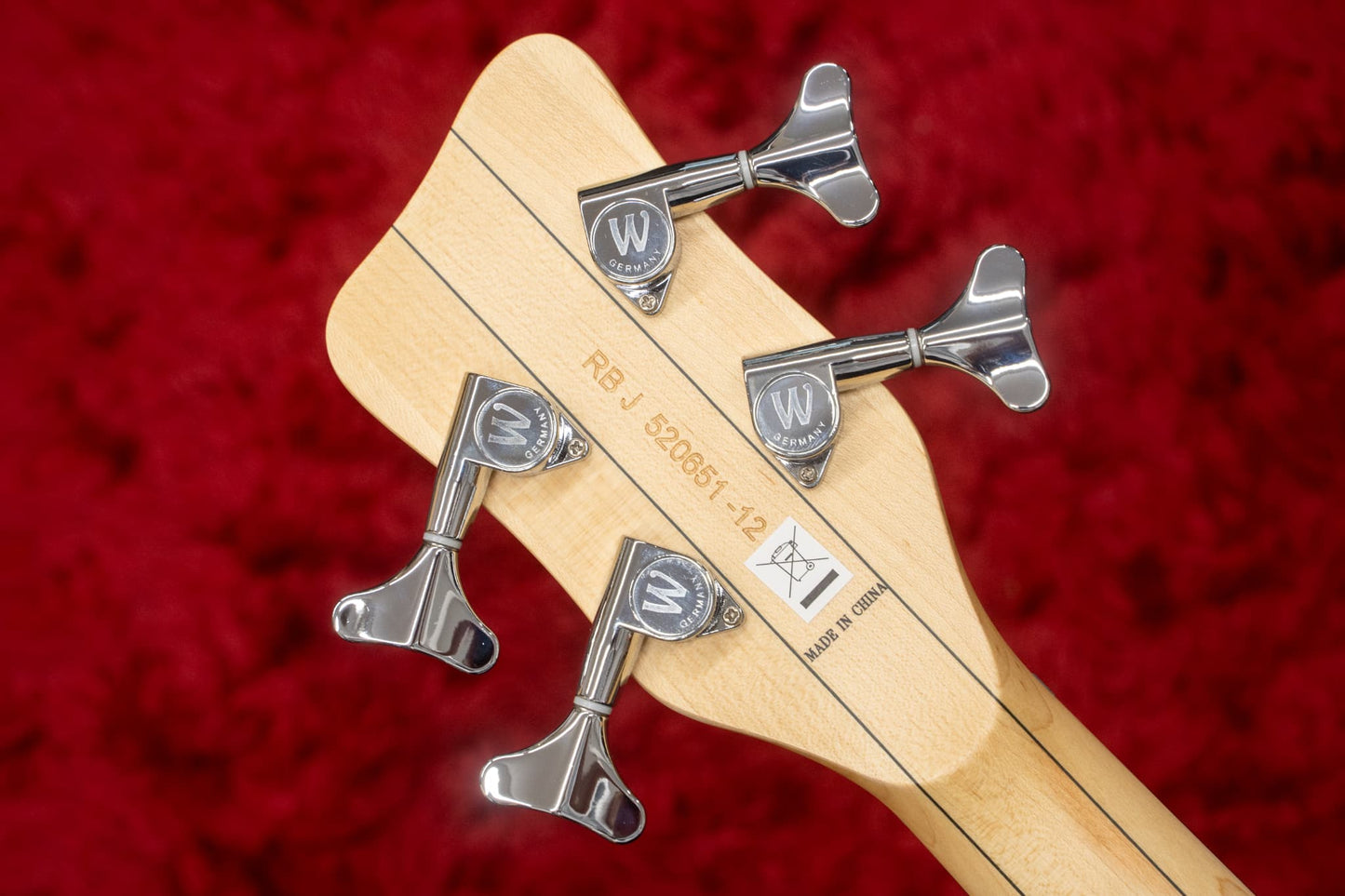 【used】Warwick / RockBass Corvette $$ 4 Natural Satin 2017 4.020kg #RB J 520651-12【GIB Yokohama】