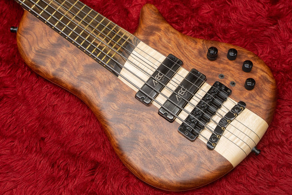 【아울렛】Warwick / CS Masterbuild Thumb Bass NT 싱글컷 6 천연 오일 마감 BH 5.350kg #J163906-22【GIB横浜】