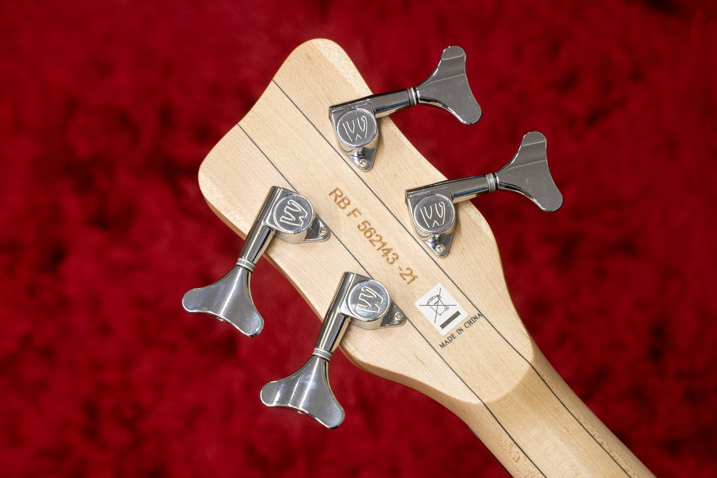 【used】Warwick / RockBass Corvette Taranis 4st BEAD tuning Nirvana Black Transparent Satin 2021 4.37kg #F 562143-21【GIB Yokohama】