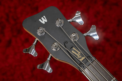 【used】Warwick / RockBass Corvette Taranis 4st BEAD tuning Nirvana Black Transparent Satin 2021 4.37kg #F 562143-21【GIB Yokohama】