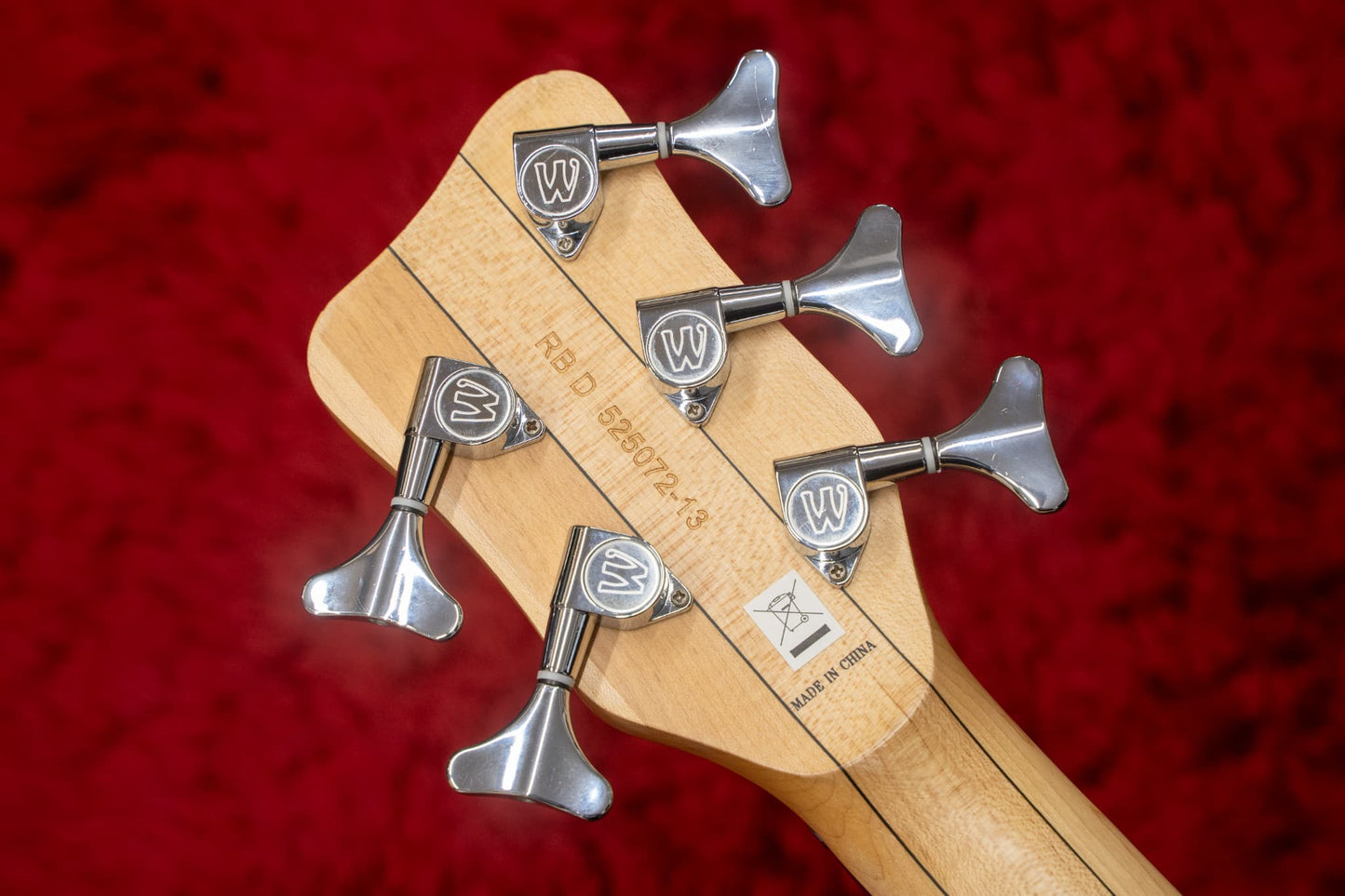 【used】Warwick / RockBass Corvette Premium 5 Natural Transparent High Polish 2017 4.070kg #D 525072-13【GIB Yokohama】