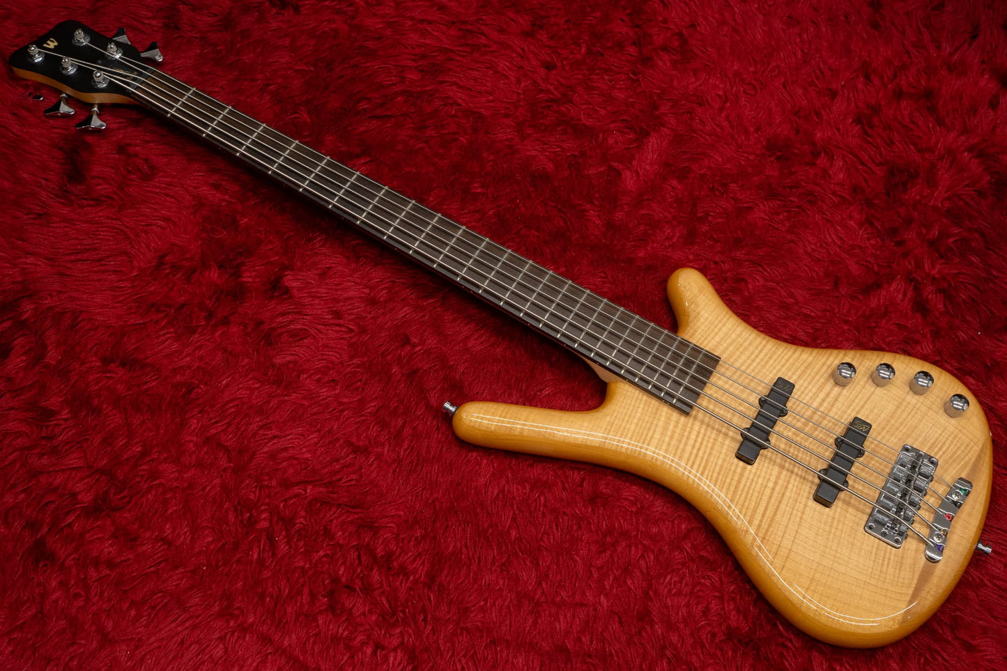 【used】Warwick / RockBass Corvette Premium 5 Natural Transparent High Polish 2017 4.070kg #D 525072-13【GIB Yokohama】