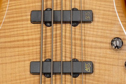 【used】Warwick / RockBass Corvette Premium 5 Natural Transparent High Polish 2017 4.070kg #D 525072-13【GIB Yokohama】