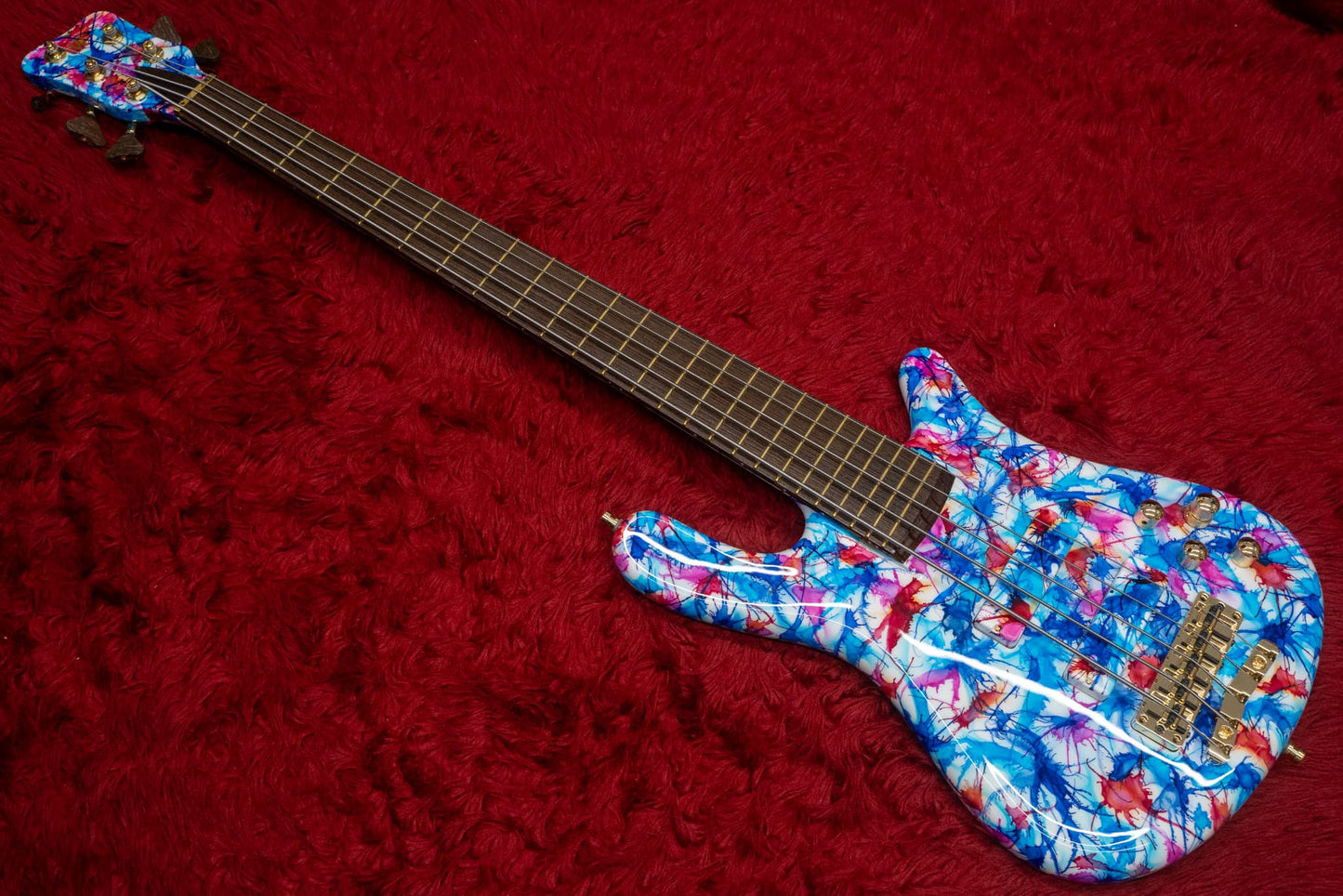 【new】Warwick / Custom Shop Streamer Stage I 5st Blue Swirl 5.455kg #G163992-23【GIB Yokohama】