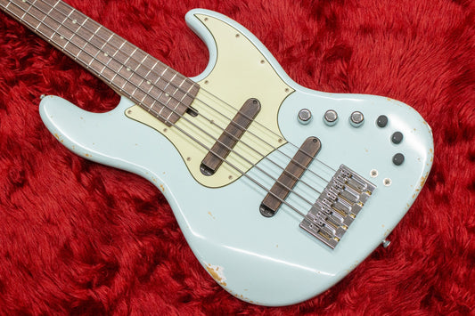 [new] Xotic Bass / XJ-1T/5st Sonic Blue M-Aged/Ash/R #J-2929 4.49kg [Yokohama]
