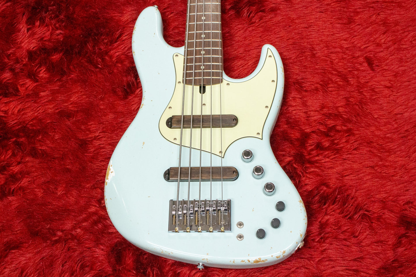 [new] Xotic Bass / XJ-1T/5st Sonic Blue M-Aged/Ash/R #J-2929 4.49kg [Yokohama]