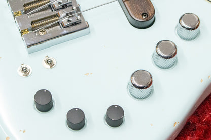 [new] Xotic Bass / XJ-1T/5st Sonic Blue M-Aged/Ash/R #J-2929 4.49kg [Yokohama]