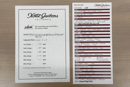 【used】Xotic / XP-1T 5st D.CAR over 3TB heavy aged #P-0189 4.33kg【GIB Yokohama】