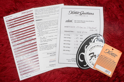 【used】Xotic / XJ-Core 5st 3TB/Alder/R 2020 4.095kg #20014【GIB Yokohama】