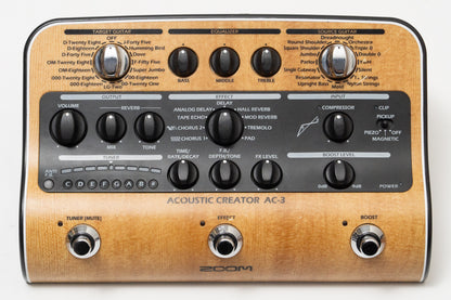 【used】ZOOM / AC-3 Acoustic Creator【GIB横浜エフェクター館】