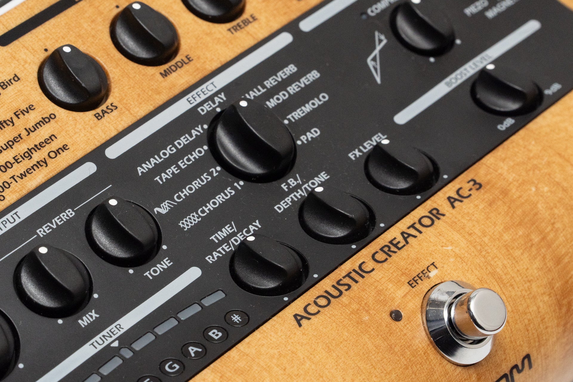 【used】ZOOM / AC-3 Acoustic Creator【GIB横浜エフェクター館】