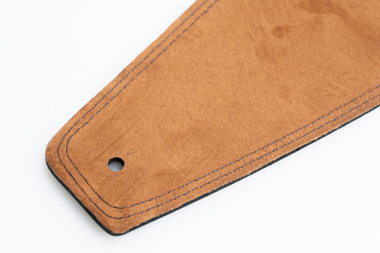 【new】Moody Straps / 4.0 Inch Black/Tobacco Suede Long Tail 【GIB Yokohama】