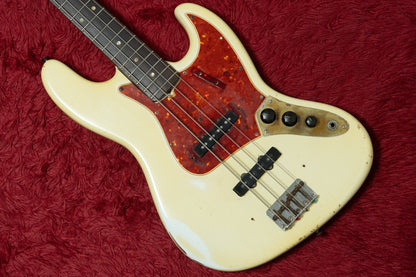 【used】Fender / 1965~1966 Jazz Bass Olympic White(Body Refinish) 4.075kg #222801【GIB Yokohama】