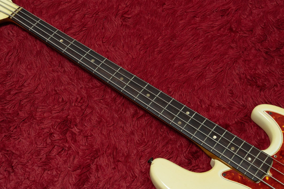 【used】Fender / 1965~1966 Jazz Bass Olympic White(Body Refinish) 4.075kg #222801【GIB Yokohama】