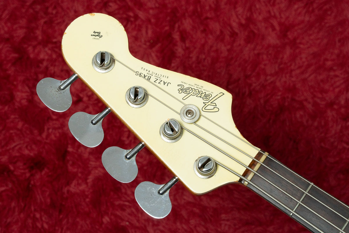 【used】Fender / 1965~1966 Jazz Bass Olympic White(Body Refinish) 4.075kg #222801【GIB Yokohama】