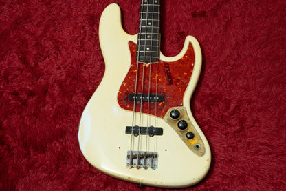 【used】Fender / 1965~1966 Jazz Bass Olympic White(Body Refinish) 4.075kg #222801【GIB Yokohama】