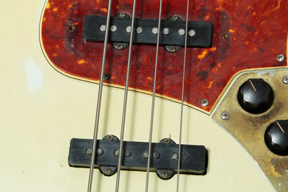 【used】Fender / 1965~1966 Jazz Bass Olympic White(Body Refinish) 4.075kg #222801【GIB Yokohama】