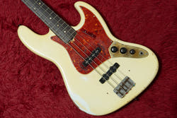 【used】Fender / 1965~1966 Jazz Bass Olympic White(Body Refinish) 4.075kg #222801【GIB Yokohama】