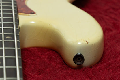 【used】Fender / 1965~1966 Jazz Bass Olympic White(Body Refinish) 4.075kg #222801【GIB Yokohama】
